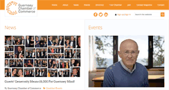 Desktop Screenshot of guernseychamber.com