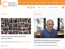 Tablet Screenshot of guernseychamber.com
